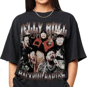 Jelly Roll 90S Retro American Singer Graphic Unisex T-Shirt